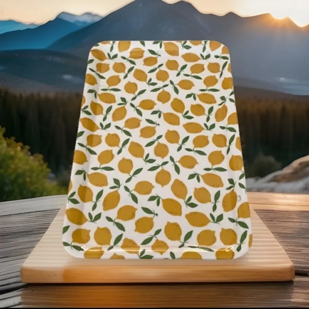 Love TTM lemon melamine serving platter
